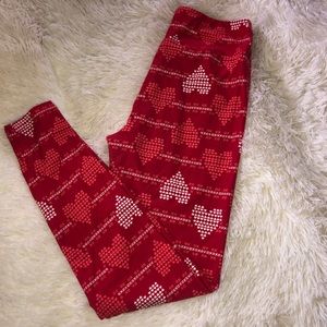 LuLaRoe Heart Leggings